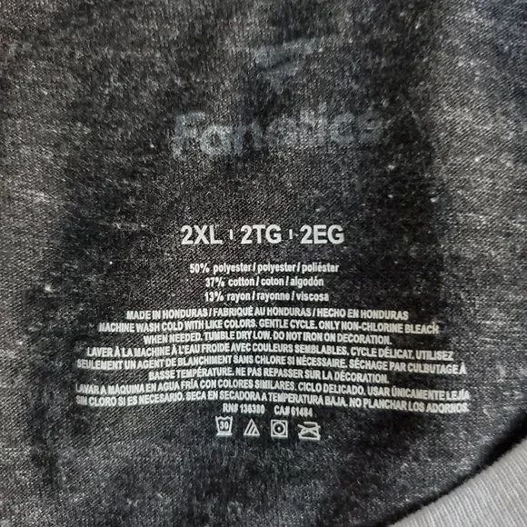 Blackhawks plus size 3/4 shirt - Picture 3 of 3